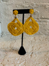 Load image into Gallery viewer, Beaded Infinity Knot Earrings