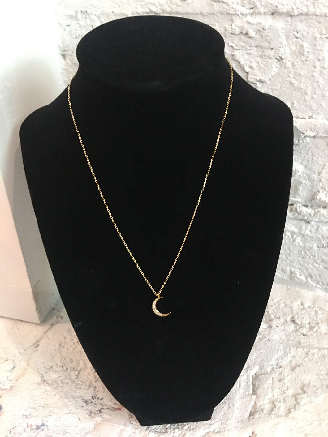 Gold Crescent Moon