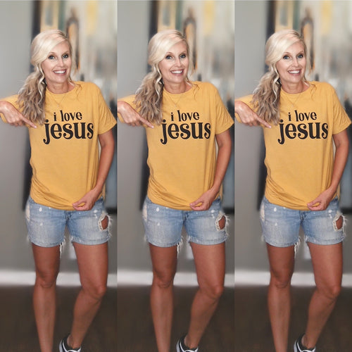 I Love Jesus t-shirt