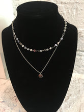 Load image into Gallery viewer, Silver layered necklace