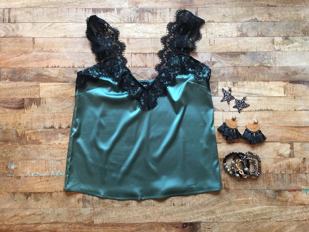 Lace Silky Cami