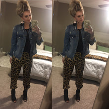 Load image into Gallery viewer, Leopard Print Joggers