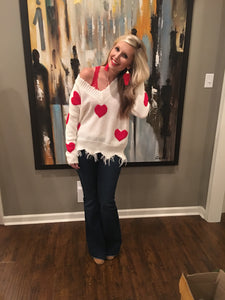 Sweetheart Sweater (compare at $48)