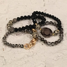 Load image into Gallery viewer, Black 4 Layer Bracelet Set