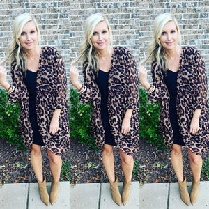 Leopard Kimono
