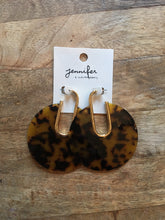 Load image into Gallery viewer, Tortoise Shell Earrings